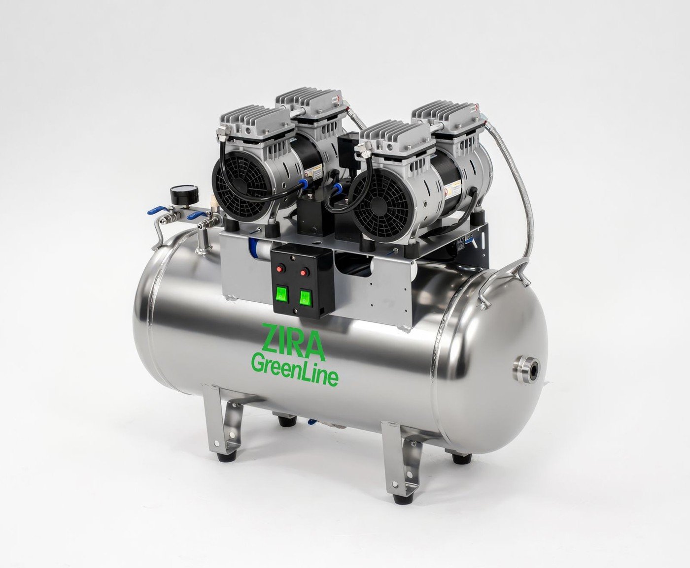 Compresor ZIRA GreenLine 1.5 HP de 2 motores