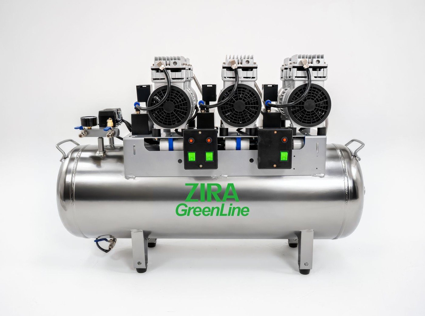 Compresor ZIRA GreenLine 3 HP de 3 motores