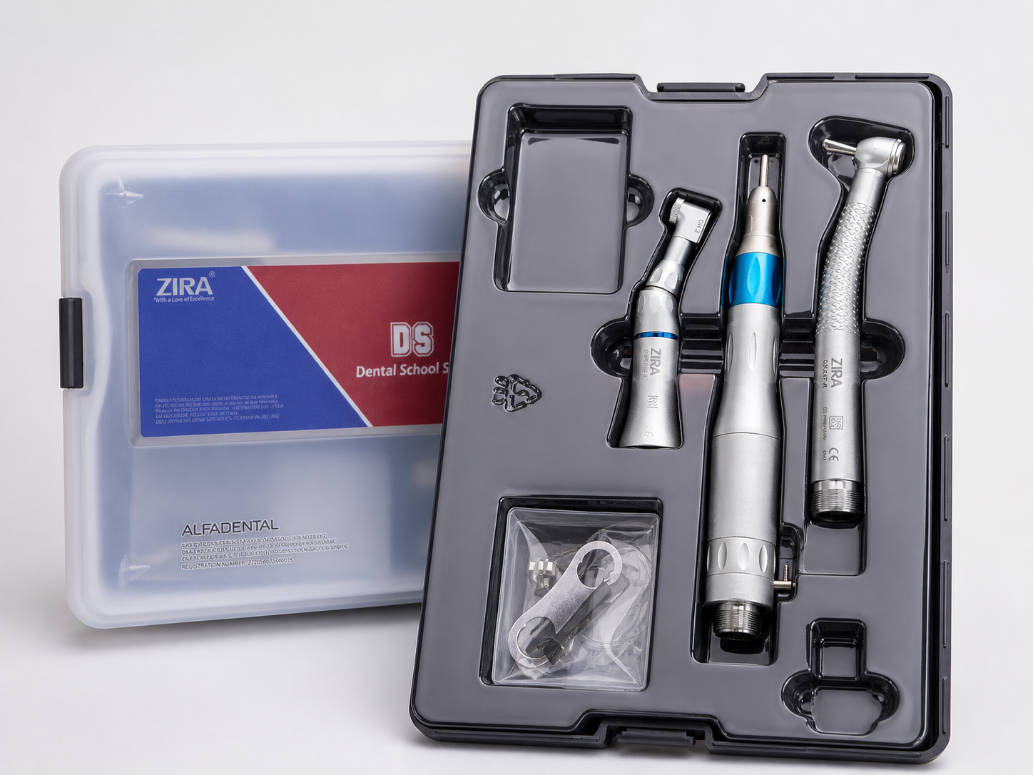 Kit estudiantil de piezas de mano ZIRA