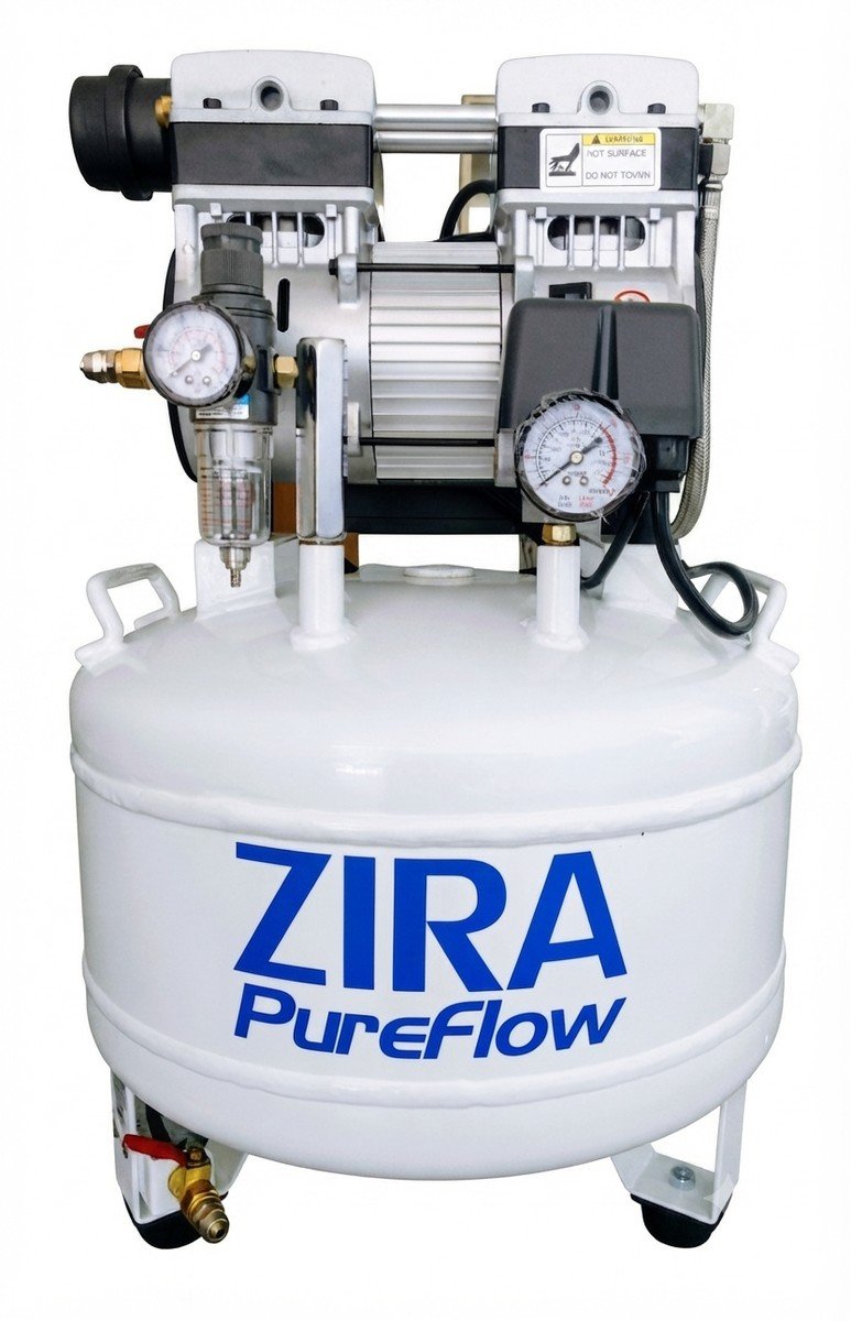 Compresor ZIRA PureFlow 1 HP de 1 motor
