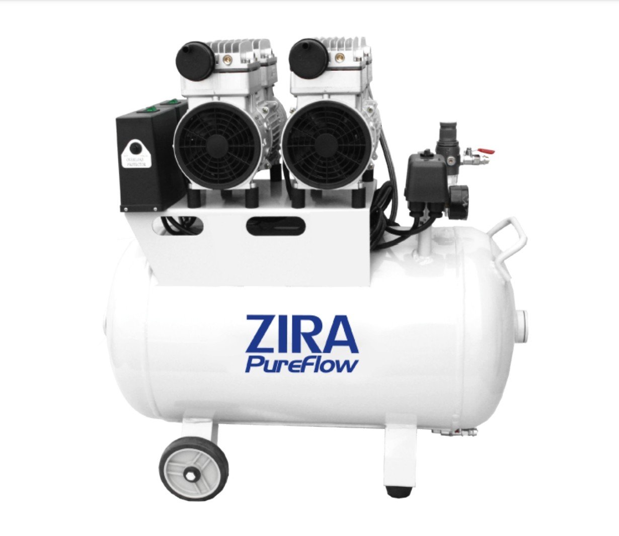 Compresor ZIRA PureFlow 2 HP de 2 motores